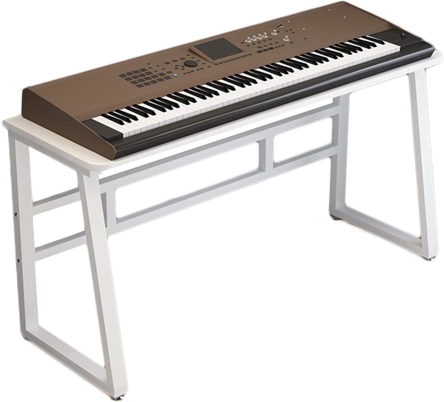 Heavy Duty Keyboard Stand, Professional Electric Piano Keyboard H Stand, Thick Bracket, Stable Structure and Not Easy to Shake for Adult/Youth Musicians，120 x 40 x 67cm，120 x 40 x 67cm