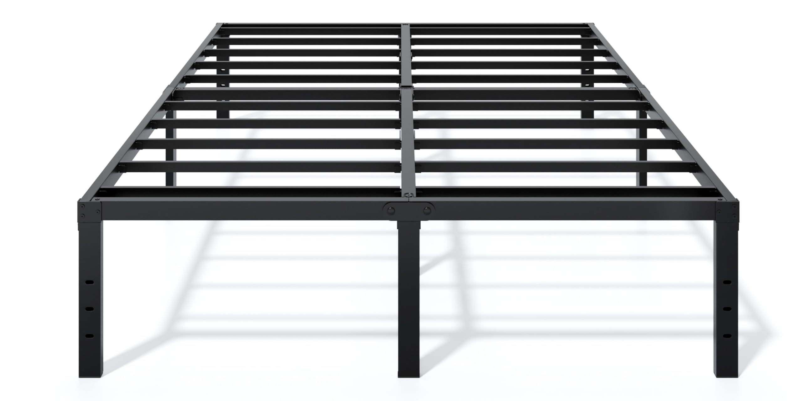 LUMUNANCE Metal Bed Frame California King Size 16 Inch with Storage Space
