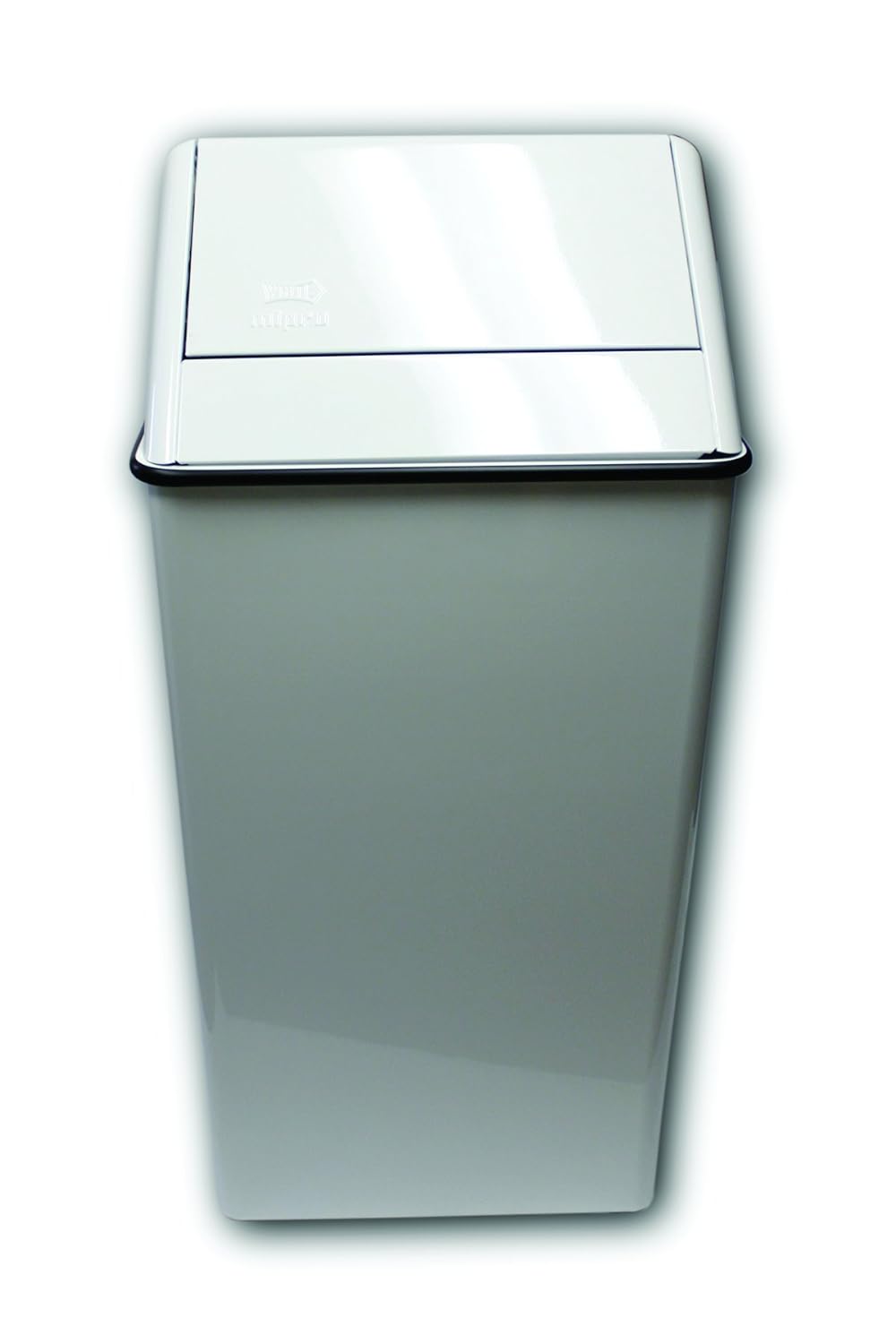 Impact 11611 Cold Rolled Steel Mipro Swing Top Receptacle, 36Gallon