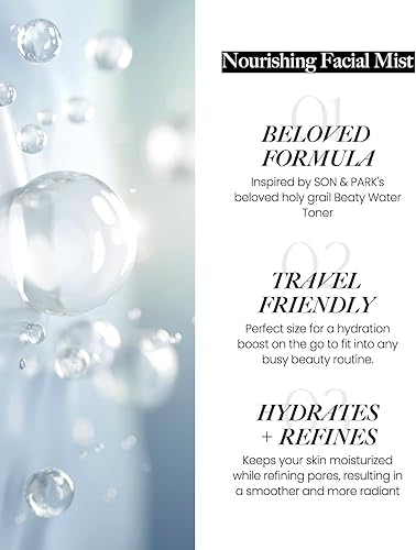 Miniatura 3 de SON&PARK Beauty Water Facia Mist  Tónico multiusos para control de aceite facial y corporal, hidratante, exfoliante, cuidado de la piel, potenciador