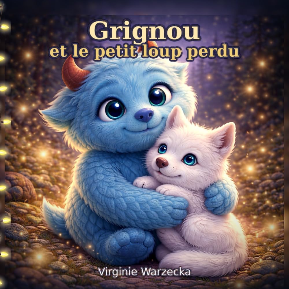 Grignou et le petit loup perdu: Une histoire tendre pour apprivoiser la peur, trouver du courage et croire en soi (Les aventures de Grignou)