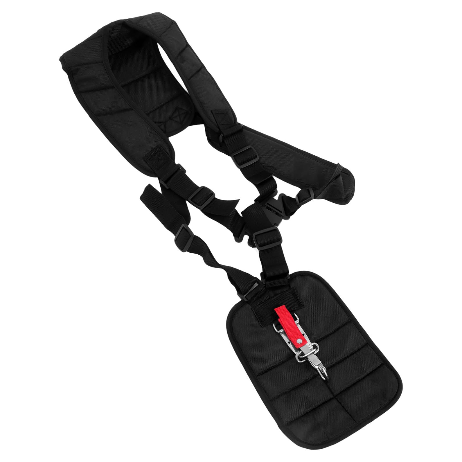 SUPVOX Correa para Hombros Doble Cinturón y Acolchado para Desbrozadora, Ajuste Rápido y Soporte Ergonómico, Recomendada para Uso En Jardinería y Corte De Césped