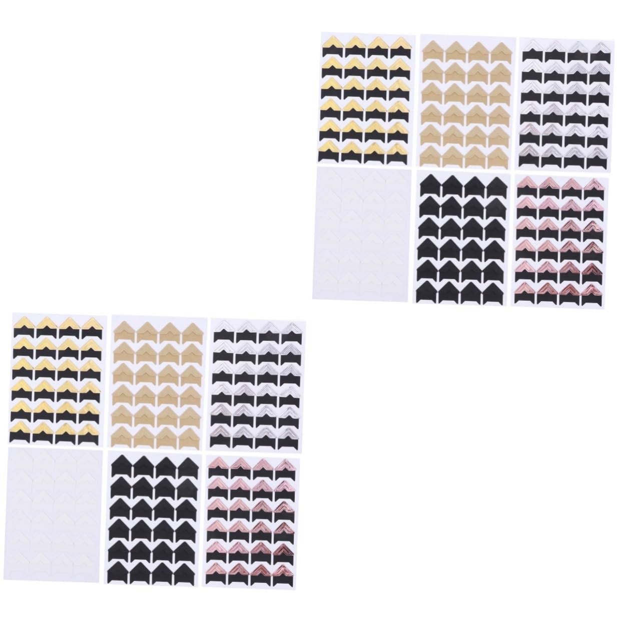 Autocollants photo vintage SHINEOFI : 60 feuilles de stickers adhésifs kraft