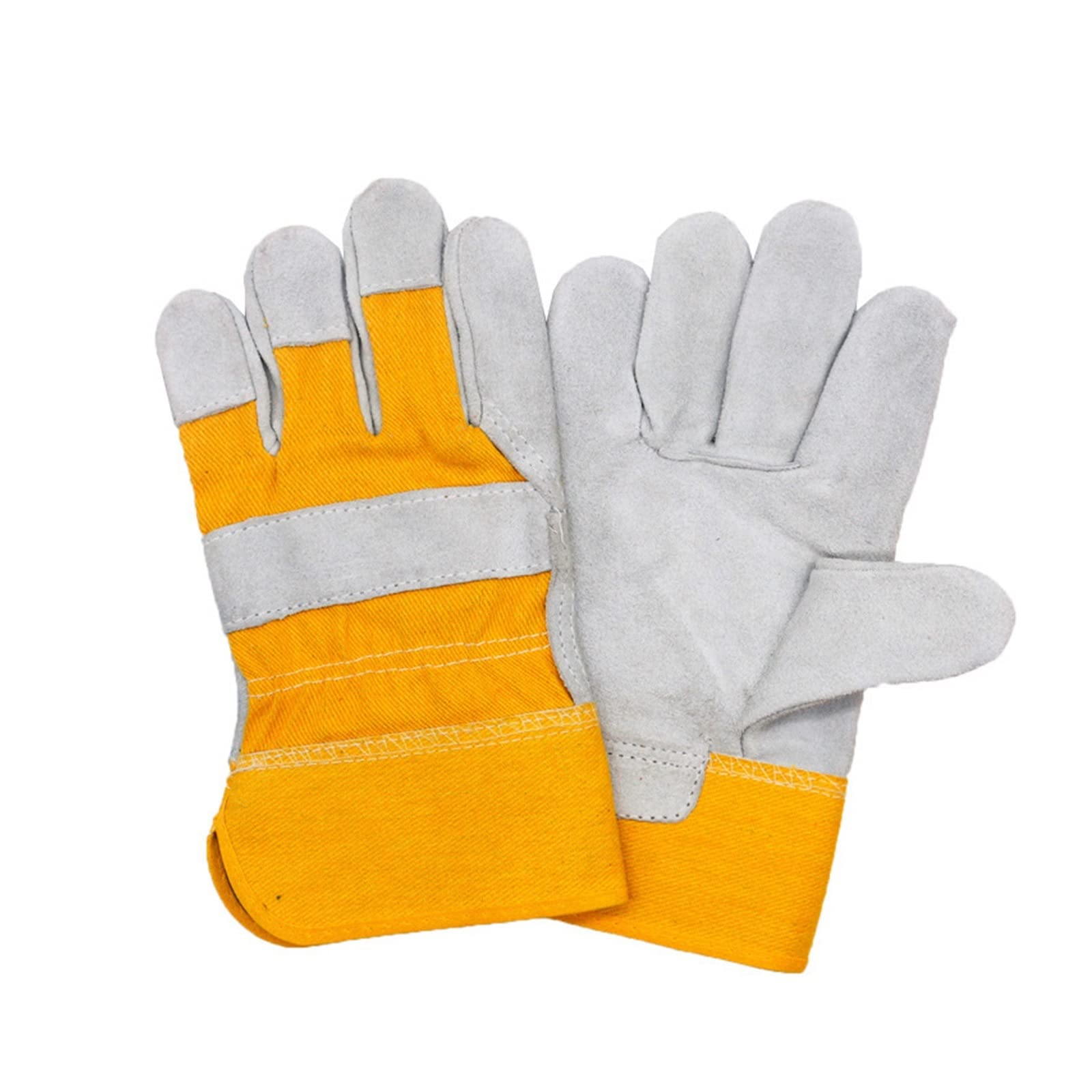 Welding Supplies Leather Security Protection Wear Safety Working Welding Warm Gloves for Men Men Work Driver Gloves