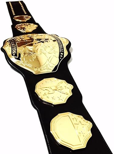 Miniatura 2 de Undisputed Belts Premio del trofeo del cinturón del campeonato de fútbol de fantasía - Spike