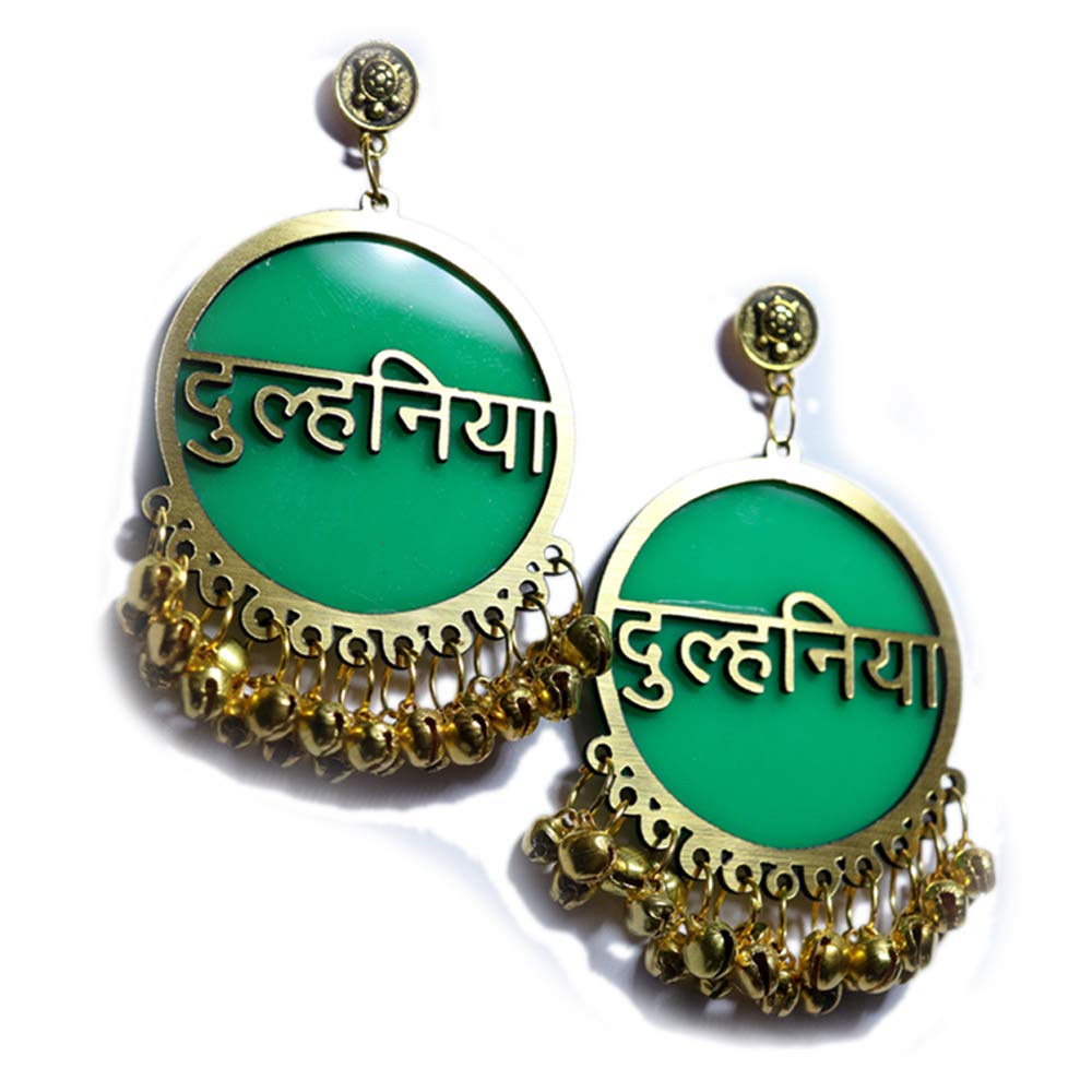 See full amazon price history chart for The Bride Made dulhaniya Acrylic Earrings for Women & Girls, Golden & Green The Bride Made dulhaniya Acrylic Earrings for Women & Girls, Golden & Green (B08523HV1J) Amazon Price History, Amazon Price Tracker