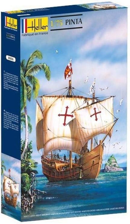 Heller Christopher Columbus' Pinta Boat Model Building Kit