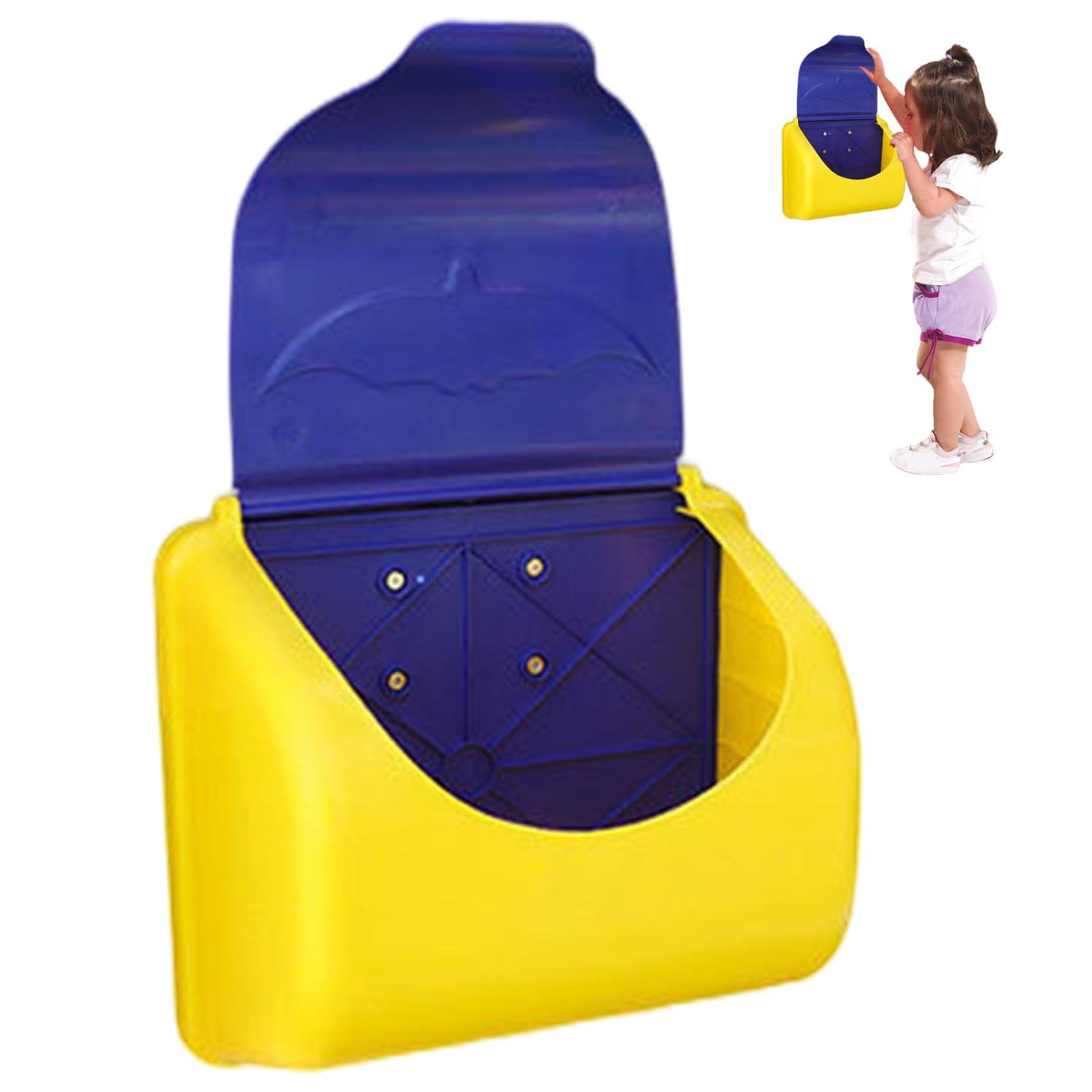 Boîte aux lettres jouet en PP pour cabane enfant et jeux de rôle extérieurs