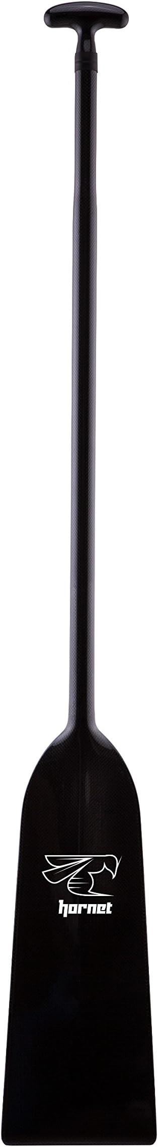 Hornet Watersports Dragon Boat Paddle Carbon Fiber Black Glossy Fixed Length Lightweight IDBF Approved (48)