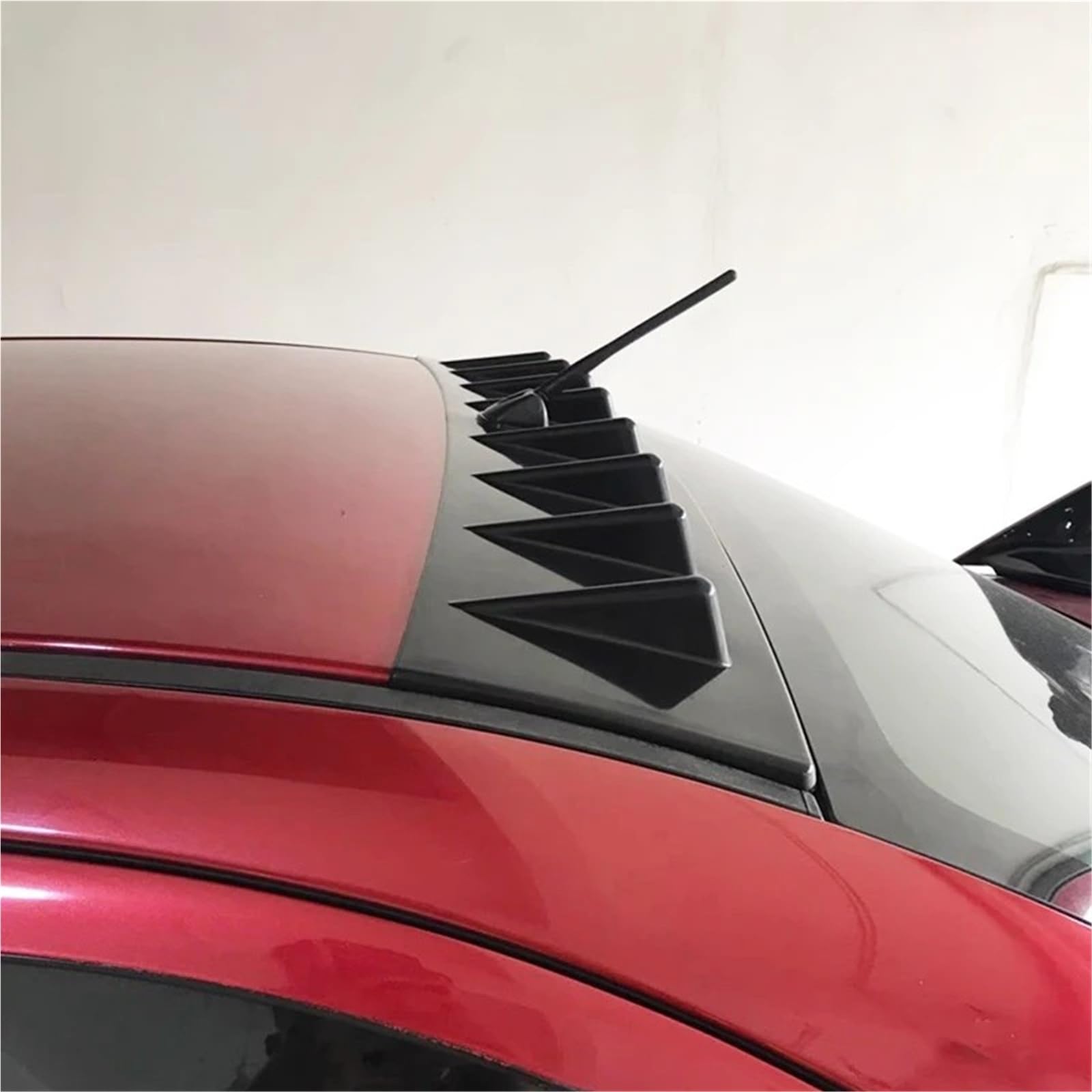 Dla M&ITSUBISHI Dla Lancer EVO EX 2008-2016 Skrzydło Na Klapie Lotka Tylny Spoiler Bagażnika Akcesoria Samochodowe Spojler Tylny Trunk Wing(Glossy Black)