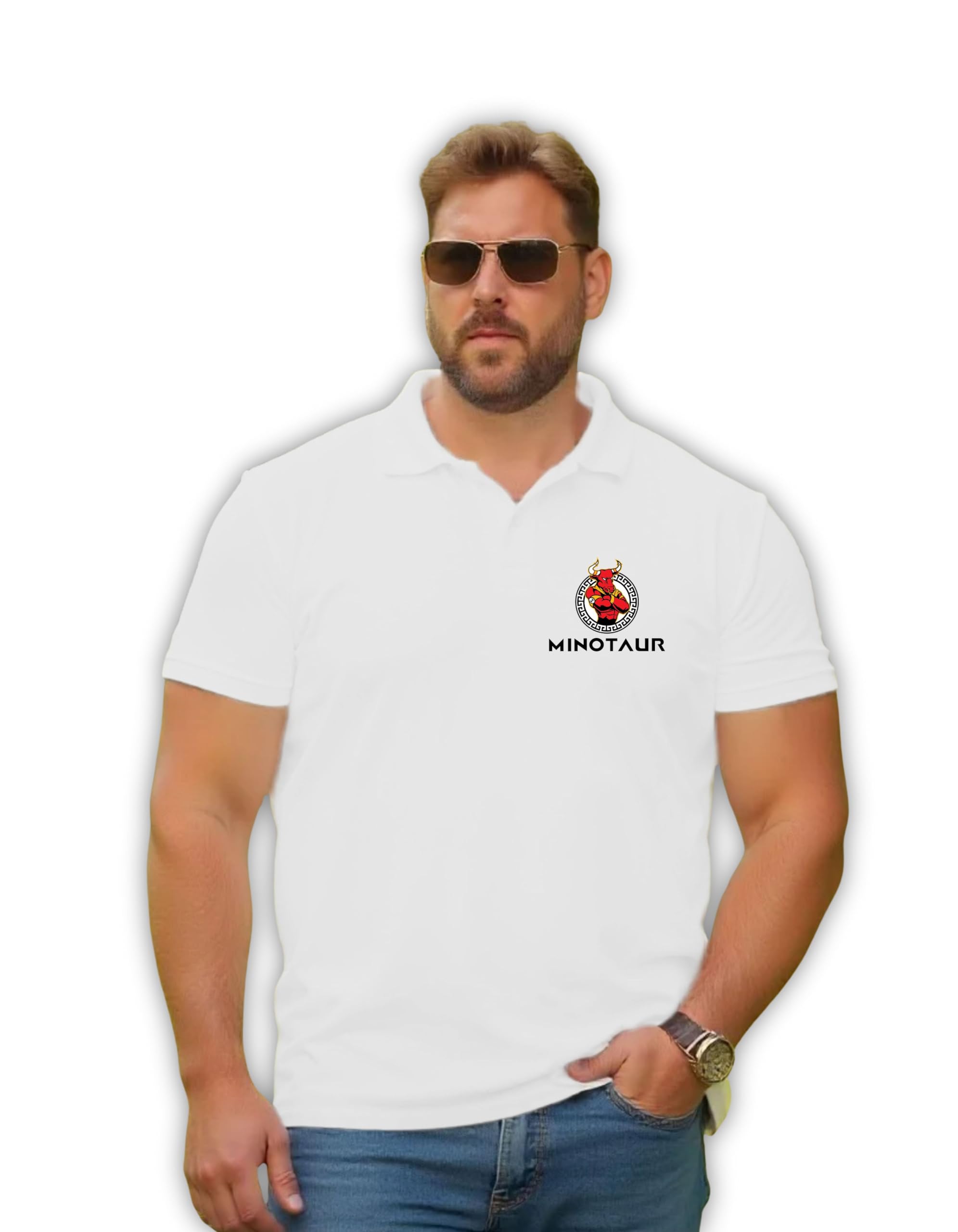 minotaur x ( Plus Size - Men’s Plus Size Premium Cool Classy Polo Collar Neck T-Shirt-picture-11