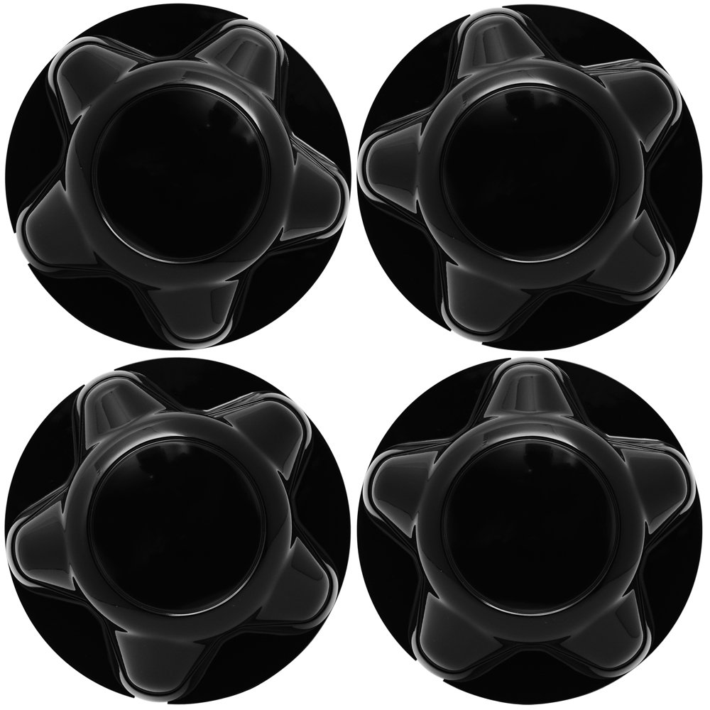 Center Caps for 1997-2003 Ford Expedition, F150, Navigator Black (Set of 4) 16 and 17 inch Wheel Cover Replacements