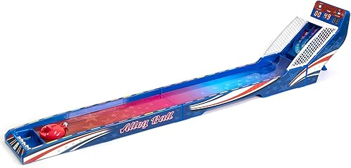 Miniatura 8 de Merchant Ambassador Retro Arcade Electronic Alley-Ball - Juego de mesa, pista de 3 pies, marcador y efectos de sonido, 1-2 jugadores, a partir de 6