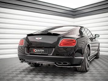 Spoiler Extension Wing Lip for Car Trunk Compatible with Bentley Continental GT V8 S MK2 2014-2016