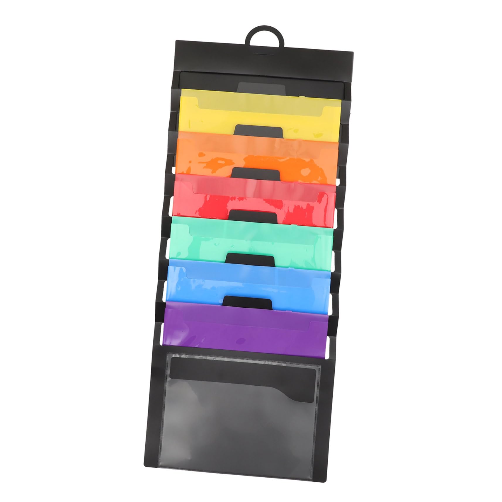 AYUWQZX Wall Display Unit, Wall Mounted Expand Document Folder with Handle Multicolor for Office