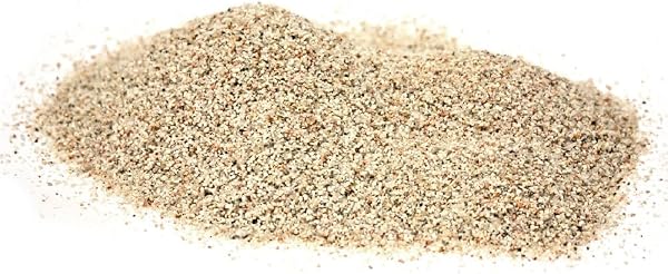 Amtra Ivory White Quartz - feinster weißer Quarz-Aquariensand, für Süß- oder Salzwasser, Körnung 0.8-1.2 mm, Menge 5 kg - 2
