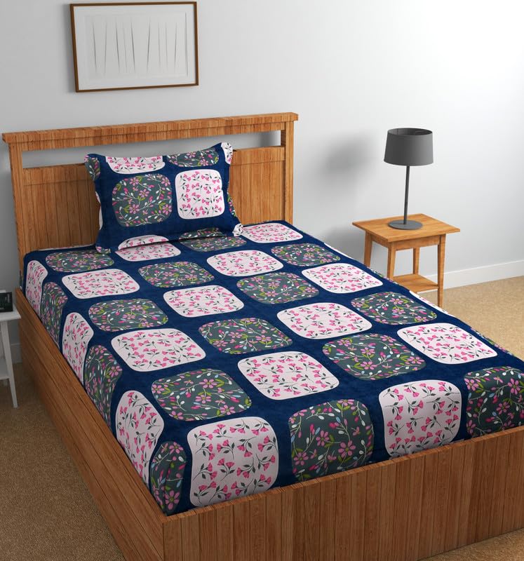 See full amazon price history chart for la amour Pure Cotton 220tc Flat Single Bedsheets for Summer Breathable | Wrinklefree (Size-60 X 90 Inch or 228x152 cm) with 1 Pillow Covers (Size-17 X 27 Inches, Pink & Blue)| TC - 220 la amour Pure Cotton 220tc Flat Single Bedsheets for Summer Breathable | Wrinklefree (Size-60 X 90 Inch or 228x152 cm) with 1 Pillow Covers (Size-17 X 27 Inches, Pink & Blue)| TC - 220 (B0CY4DX1X4) Amazon Price History, Amazon Price Tracker