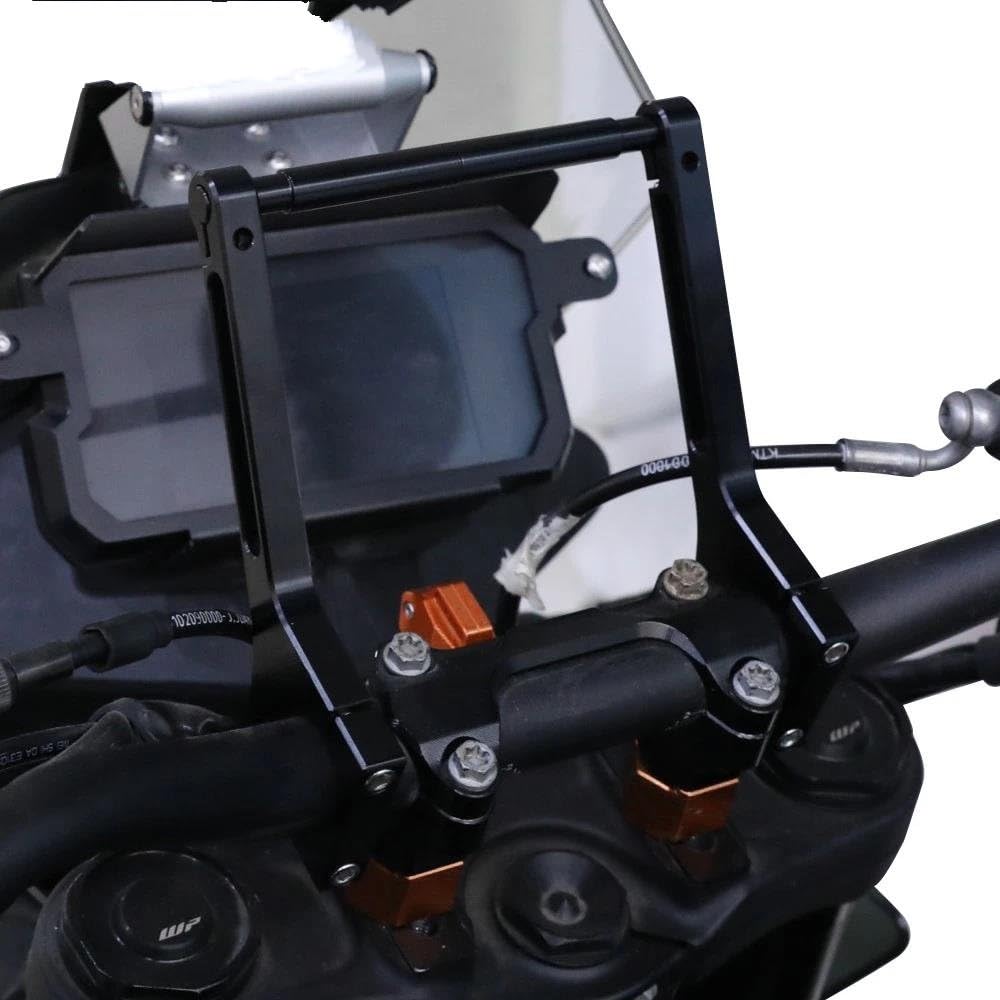 Placa Navegación GPS Móvil para ER6N para Ninja 650/400/300 para VERSYS 1000/650 Montaje GPS(12MMHolder Bar Clamp)