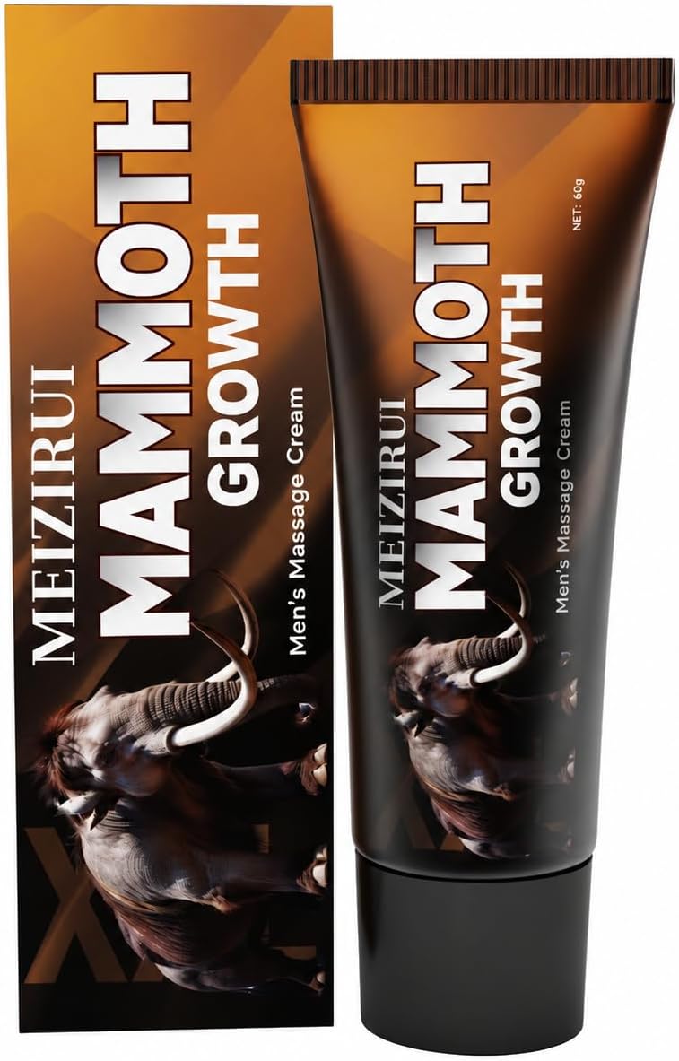 Male Enhancement Cream for Men, Body Gel for Private Part, Men's Re-Vitalize Enlargement Gel with Natural Oil, Enhance Size and Performance โ Get Bigger Thicker and Stronger (Mammoth Growth)