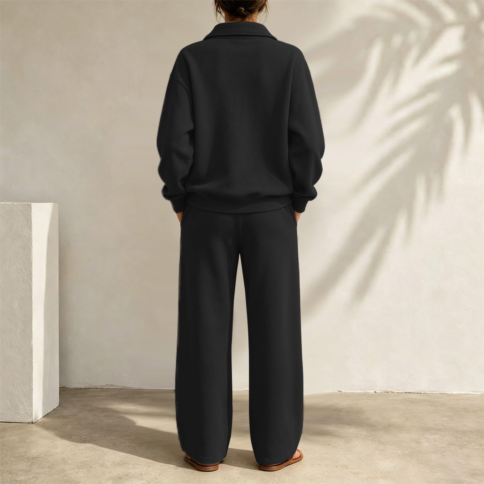 Sportanzug Damen Baumwoll Trainingsanzüge Oversize Sportbekleidung Homewear