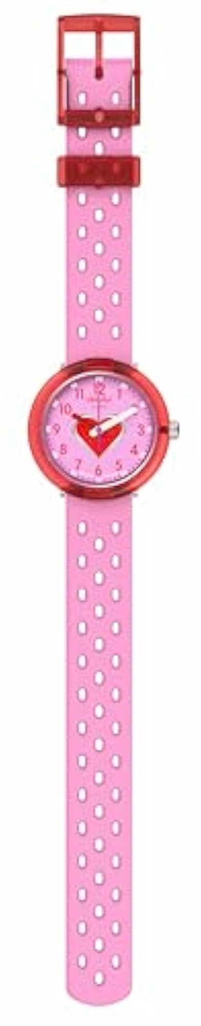 Casual Pink Bio-sourced Quartz Watch for Girls
