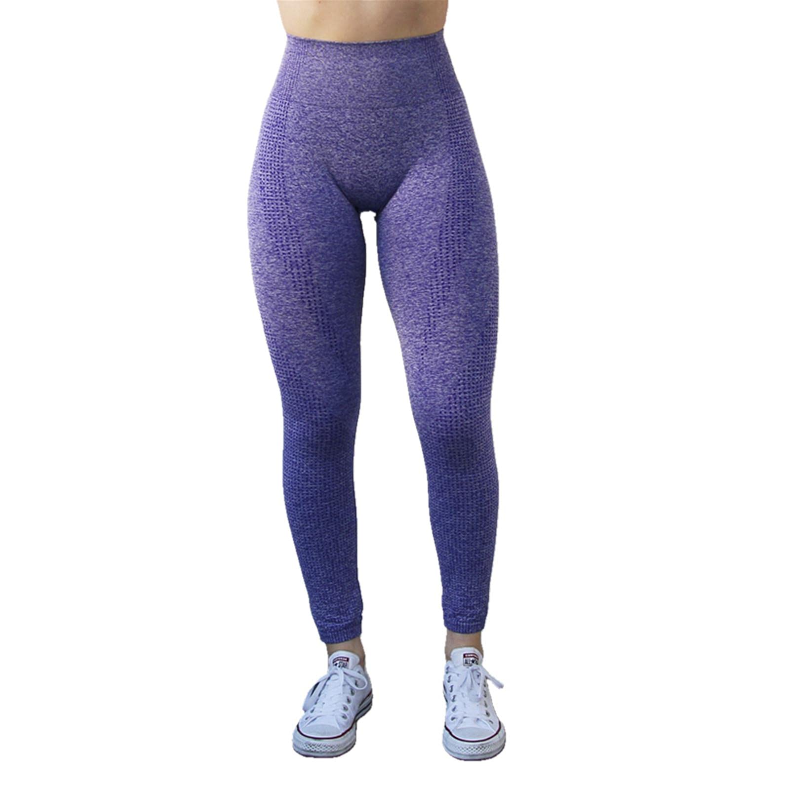 UKKO Damen Sport Leggings Frauen Neue Nahtlose Leggings Fitnessstudio Nahtlose Leggings Yoga Hosen