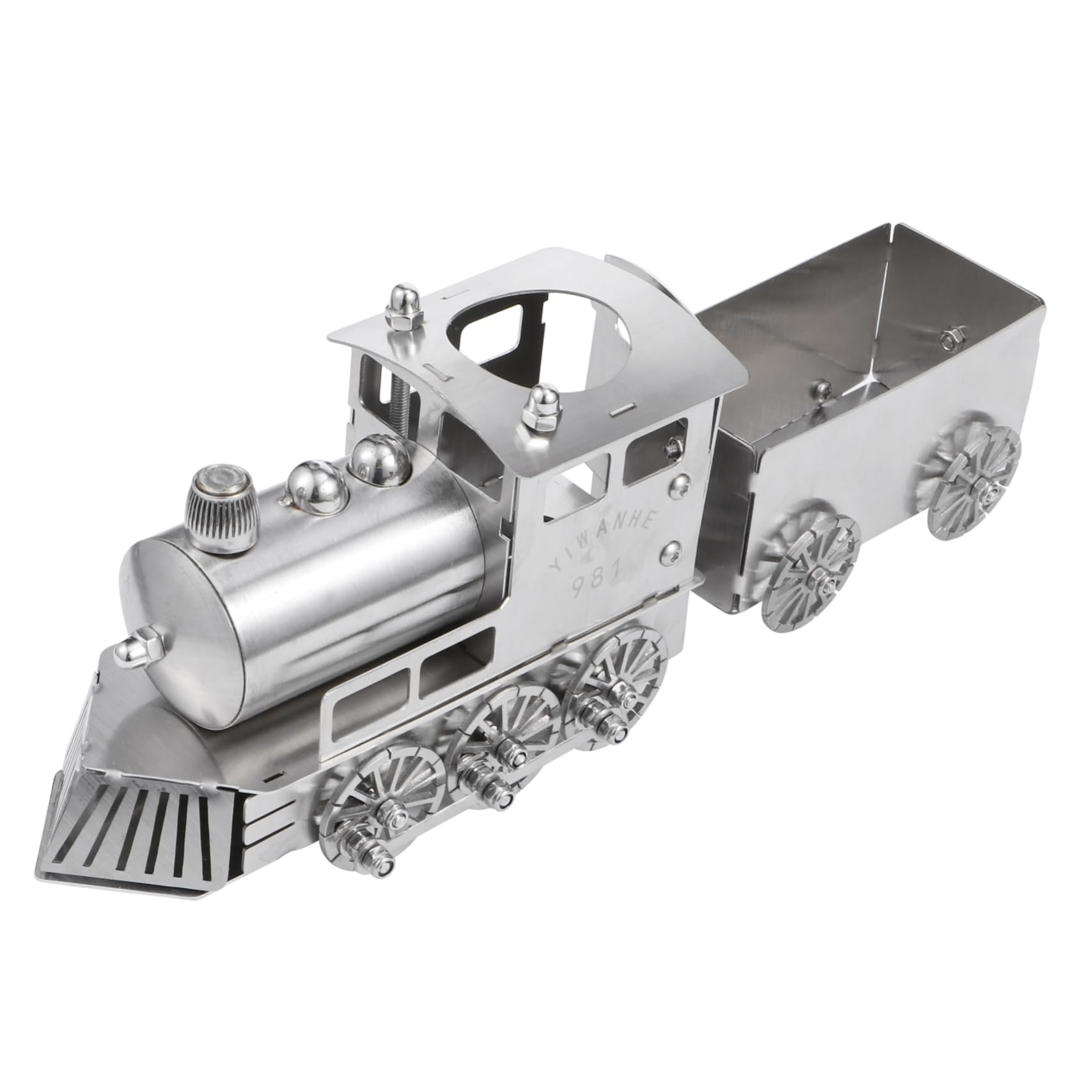 DONGYUCHUN Modèle de Train à Vapeur de Fer Antique à la Main, Locomotive Classique Modèle de Collection à la Maison Ornements de Salon DONGYUCHUN Modèle de Train à Vapeur de Fer Antique à la Main, Locomotive Classique Modèle de Collection à la Maison Ornements de Salon