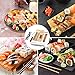 Sushi Making Kit for Beginners, All in One Sushi Maker Set with Sushi Mats Bamboo Roller, Sushi Bazooka, Chopsticks, Paddle, Spreader, Sushi Knife, Chopsticks Holder, TIMDAM Sushi Kit for Home