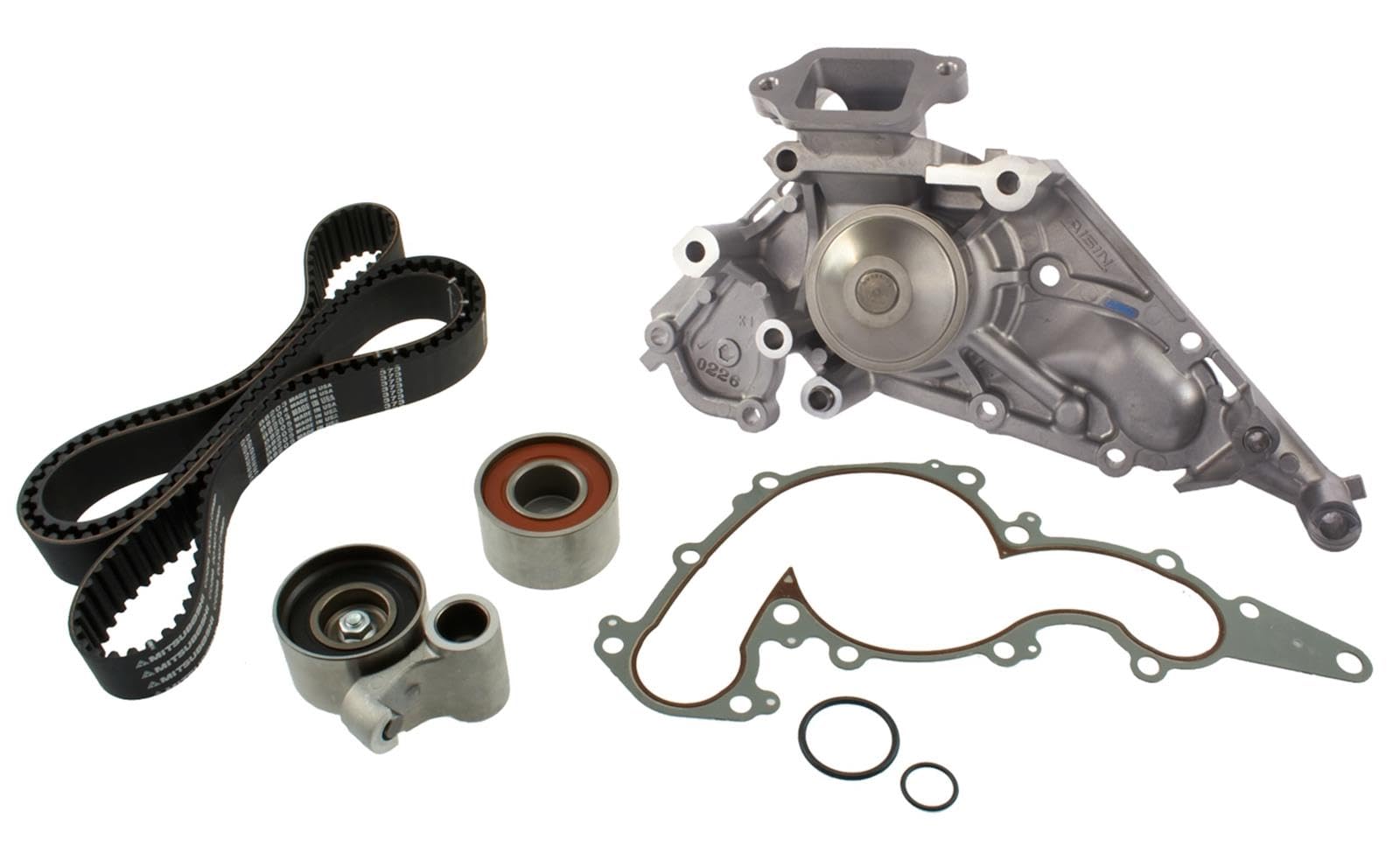 AISIN TKT-001 Engine Timing Belt Kit with Water Pump - Compatible with Select Lexus GS400, GS430, GX470, LS400, LS430, LX470, SC400, SC430 Toyota 4Runner, Land Cruiser, Sequoia, Tundra