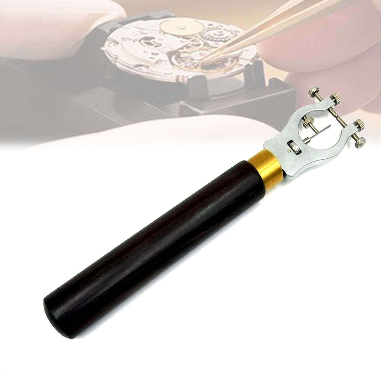 HKFGSHOP Watch Movement Balance Wheel Correction Tool, Balance Wheel Correction Caliper, Ergonomic Grip, Precision Adjustment, Watchmaker Balance Truing Tool, For Watch And Clock Repair