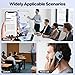AI Voice Recorder with App Control - 64GB Memory, Transcribe & Summarize Lectures/Meetings/Calls/Interviews, 121 Languages Translation, Magnetic Back (Advanced AI Technology)