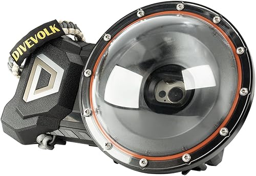 Miniatura 1 de DIVEVOLK SeaTouch 4 MAX Kit con lente domo para iPhone 1212 Pro12 Pro max1313 Pro13 Pro Max1414 Plus14 PRO14 PRO MAX