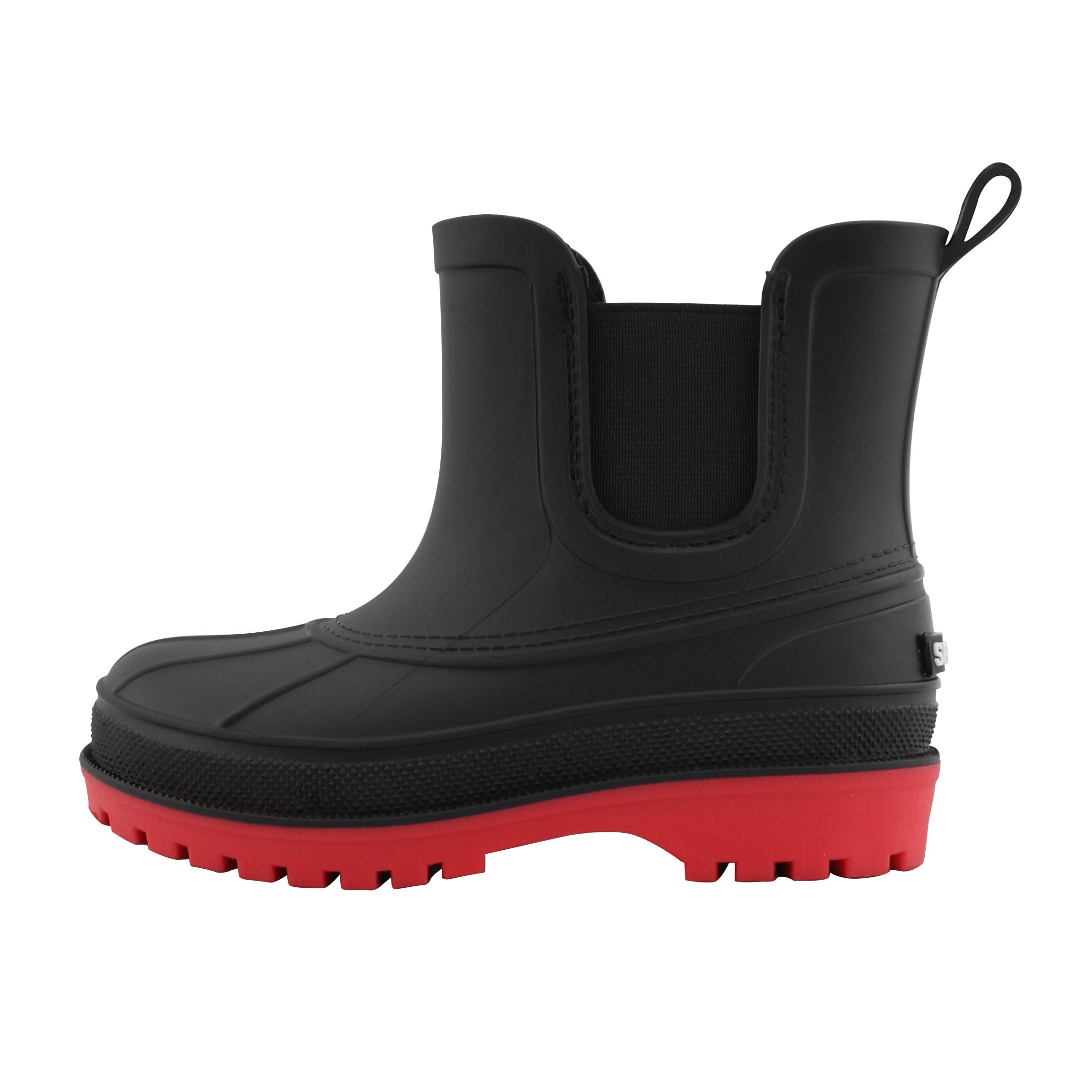 Sperry Chelsea Botas de lluvia impermeables de goma ligera para niños para senderismo fangoso