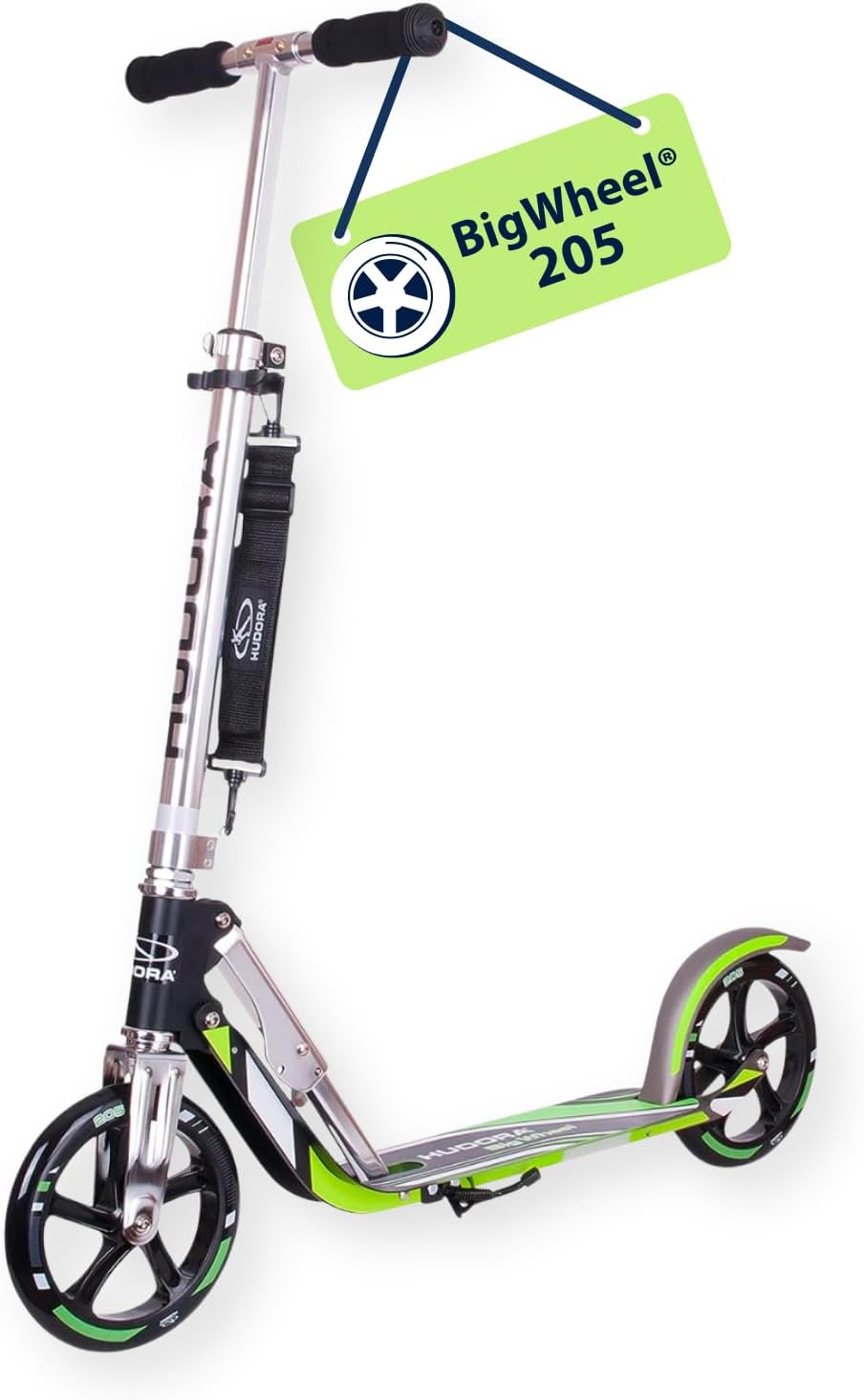 HUDORA Big Wheel Scooter 205 - Tret-Roller