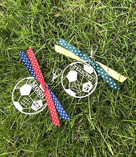 Soccer Bag Tag, Soccer Zipper Pull, Soccer Gifts, Personalized Soccer Gifts, Custom Soccer Bag Tag, Girls Soccer Team Gift4