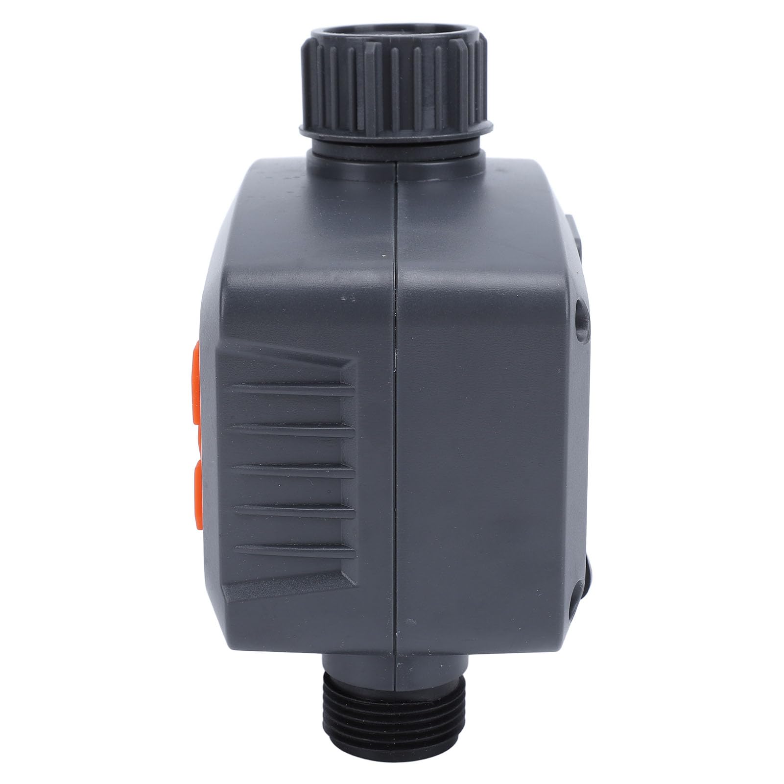 Digitaler Sprinkler-Timer ABS 2-Auslass-Schlauchtimer mit Manueller Überbrückung und Programmierbarer Zweizonensteuerung für Gartenschlauch-Wasserhahn-Rasenhof-Pflanzenbewässerung