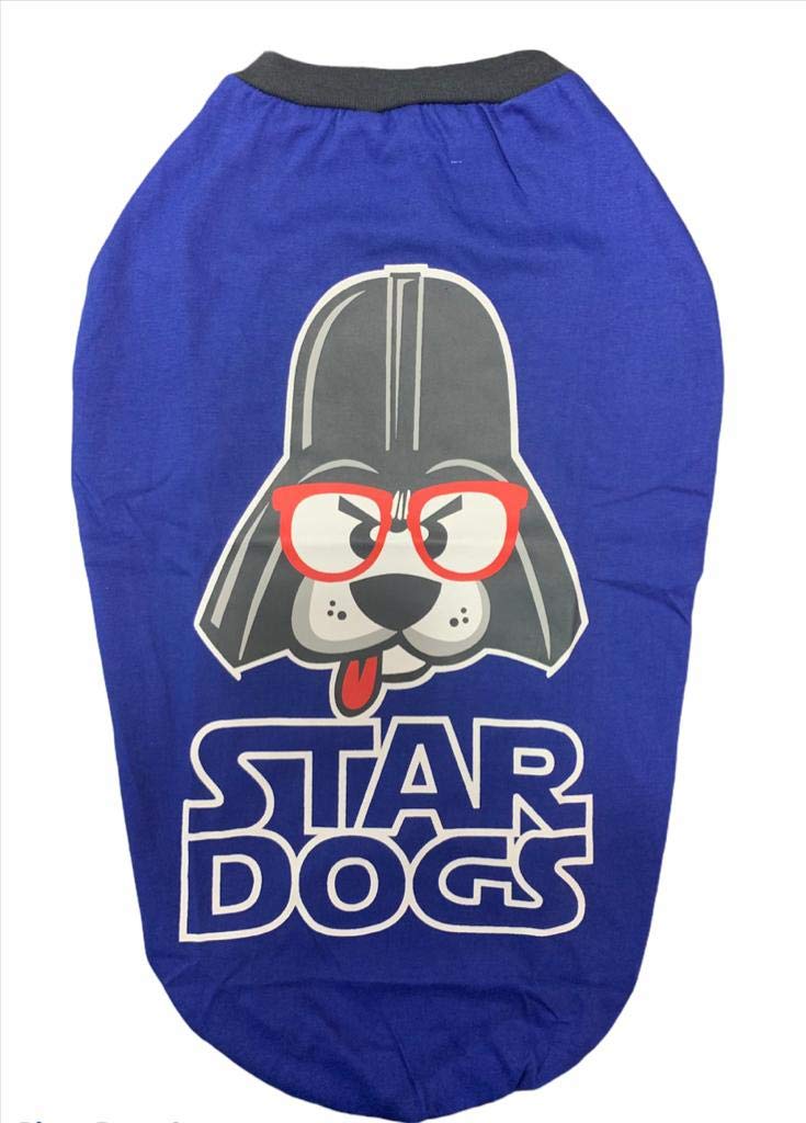 Summer Dog T-Shirt, Star Dogs, Royal Blue, 30", 200g (B08WPDJ46Y) Amazon Price History, Amazon Price Tracker