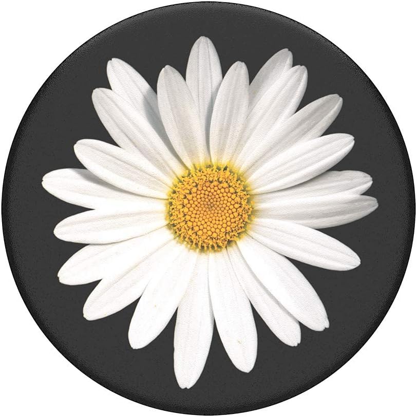 PopSockets Adhesive Phone Grip, Holder- White Daisy image 5