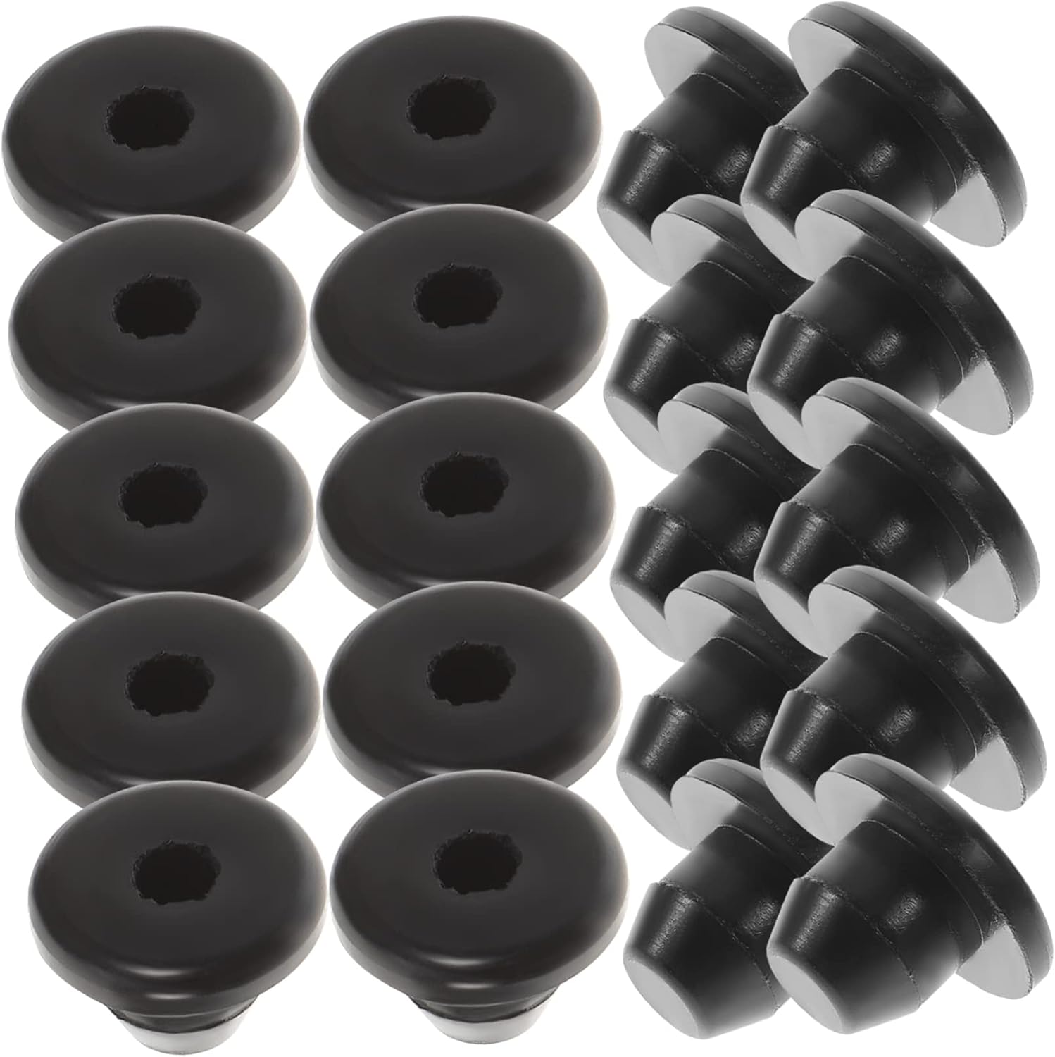 TOPPERFUN 20pcs Jack Oil Plug Rubber Oil Reservoir Filler