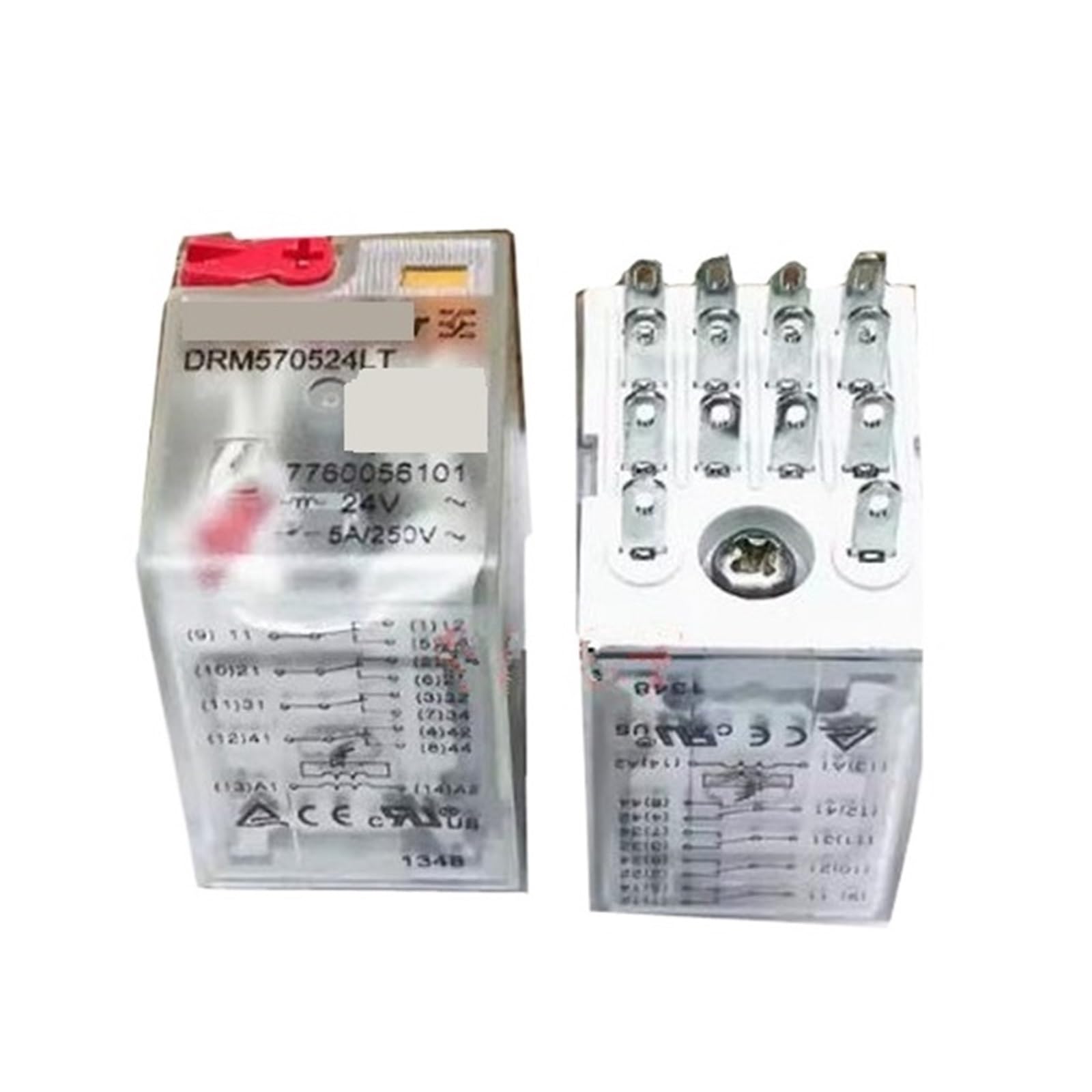 Relais 24V DC 14PIN DRM570524LT haute précision pour automatisme industriel