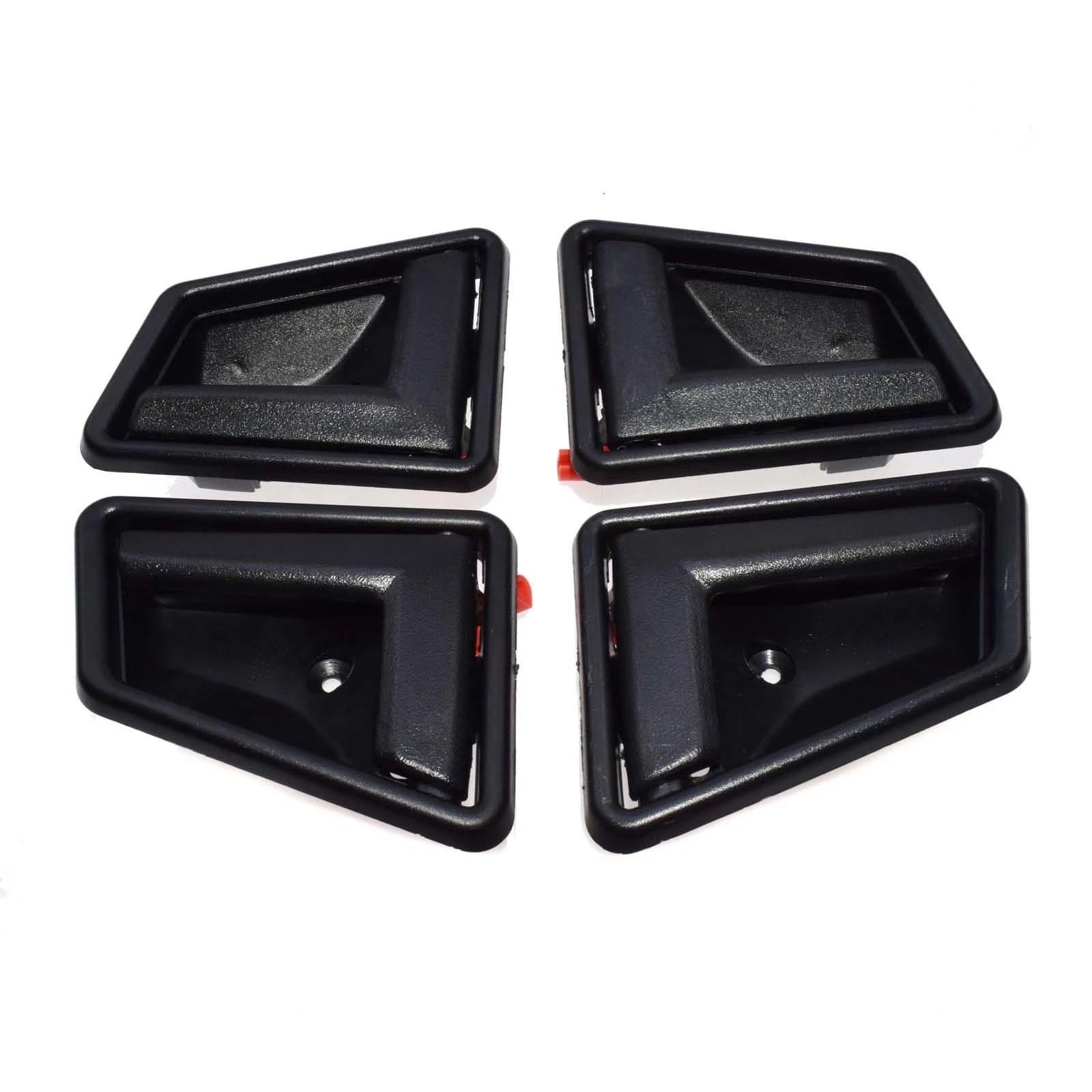 Btnuahq Set 4 Piece Car Door Handle Interior Inside Front Rear Lh Rh Rear Door Door Handles For Suzuki Sidekick 1989-1998 8311056B015es 8313056B015es 8285061A01 Car Inside Door Handle(Set 4 Piece)