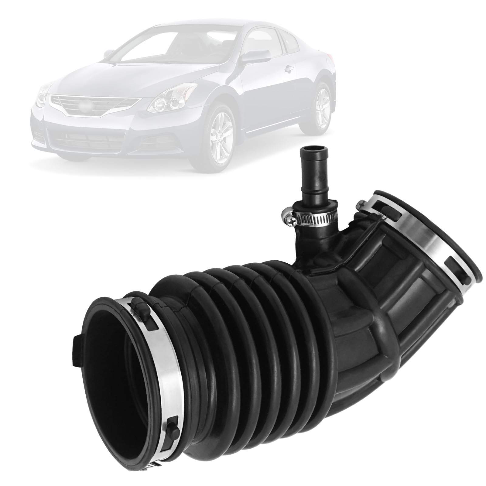 16576-JA000 Air Cleaner Intake Hose Tube with Clamps 2007 2008 2009 2010 2011 2023 2013 for Altima 2.5L 4 Cylinder Engine