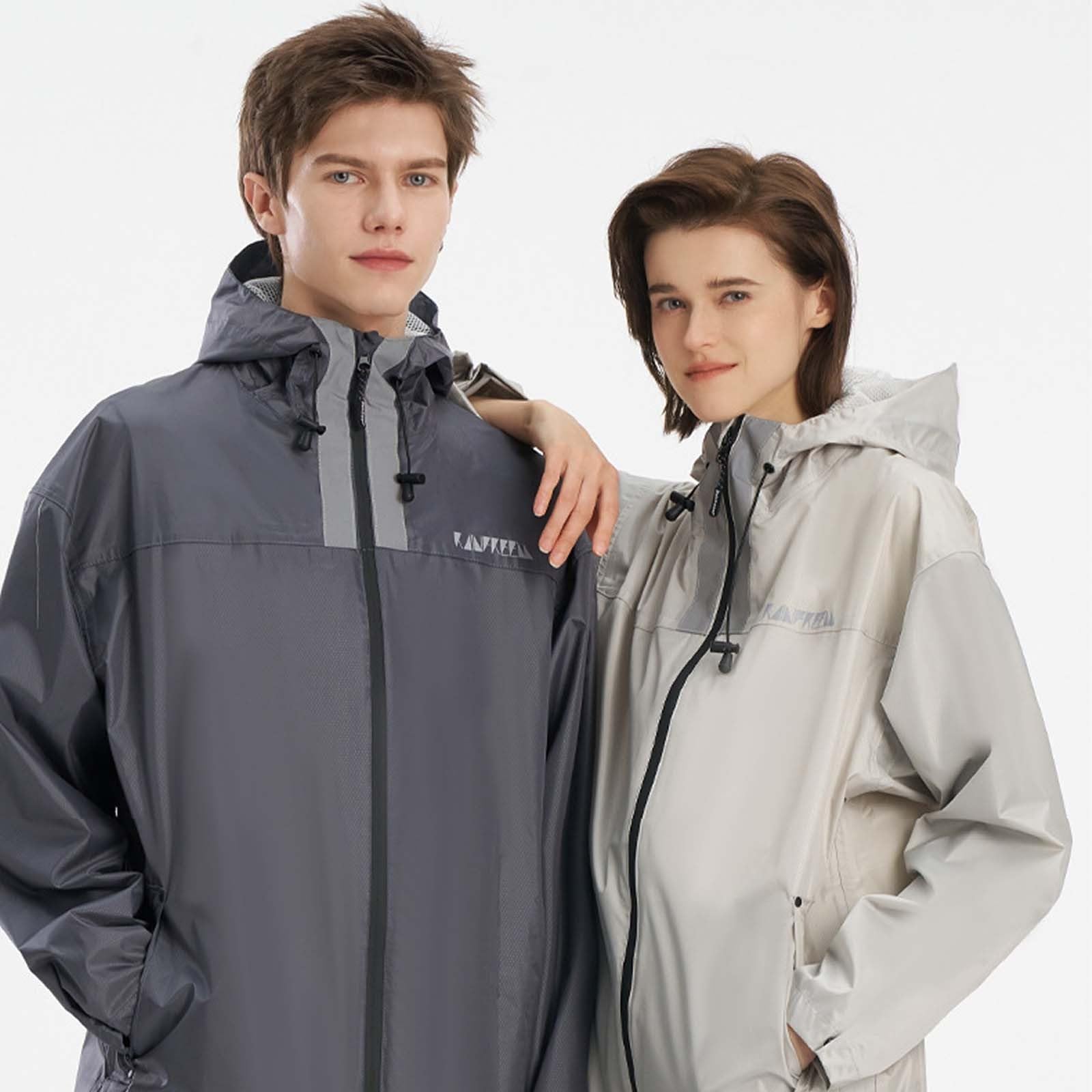 Chubasquero para hombre, impermeable, transpirable, chubasquero ligero con capucha, capa de lluvia, traje deportivo al aire libre, golf, senderismo, ocio