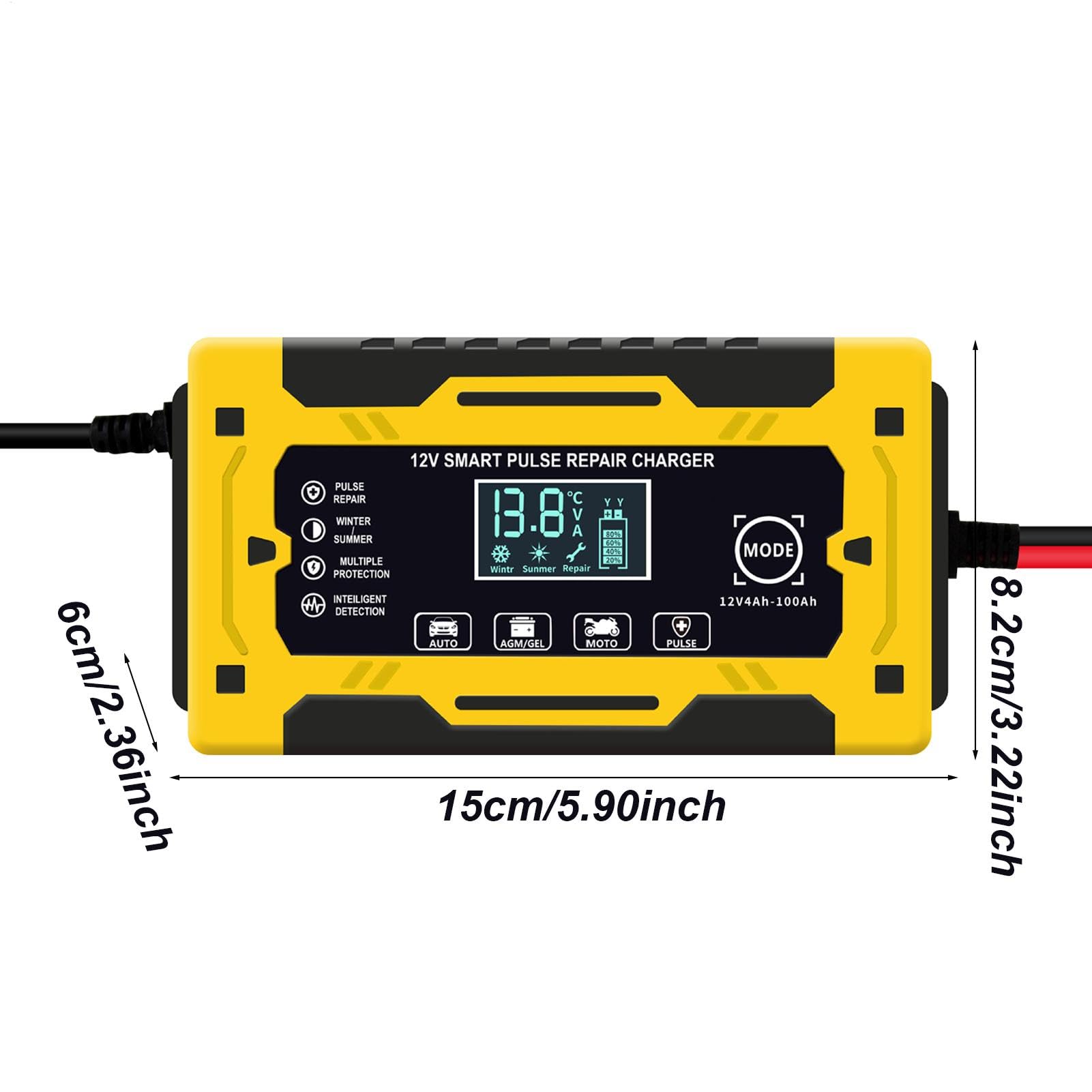 Ładowarka samochodowa 12V 6A,Ładowarka samochodowa 12V 6A Przenośny