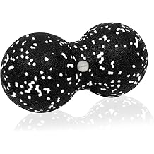 Boldfit Lacrosse Massage Ball for Physiotherapy Peanut Ball Massage Roller for Pain Relief Full Body Acupressure Ball for Foot, Hand, Back Tissue Massage Lacrosse Ball Massage for Recovery- Peanut