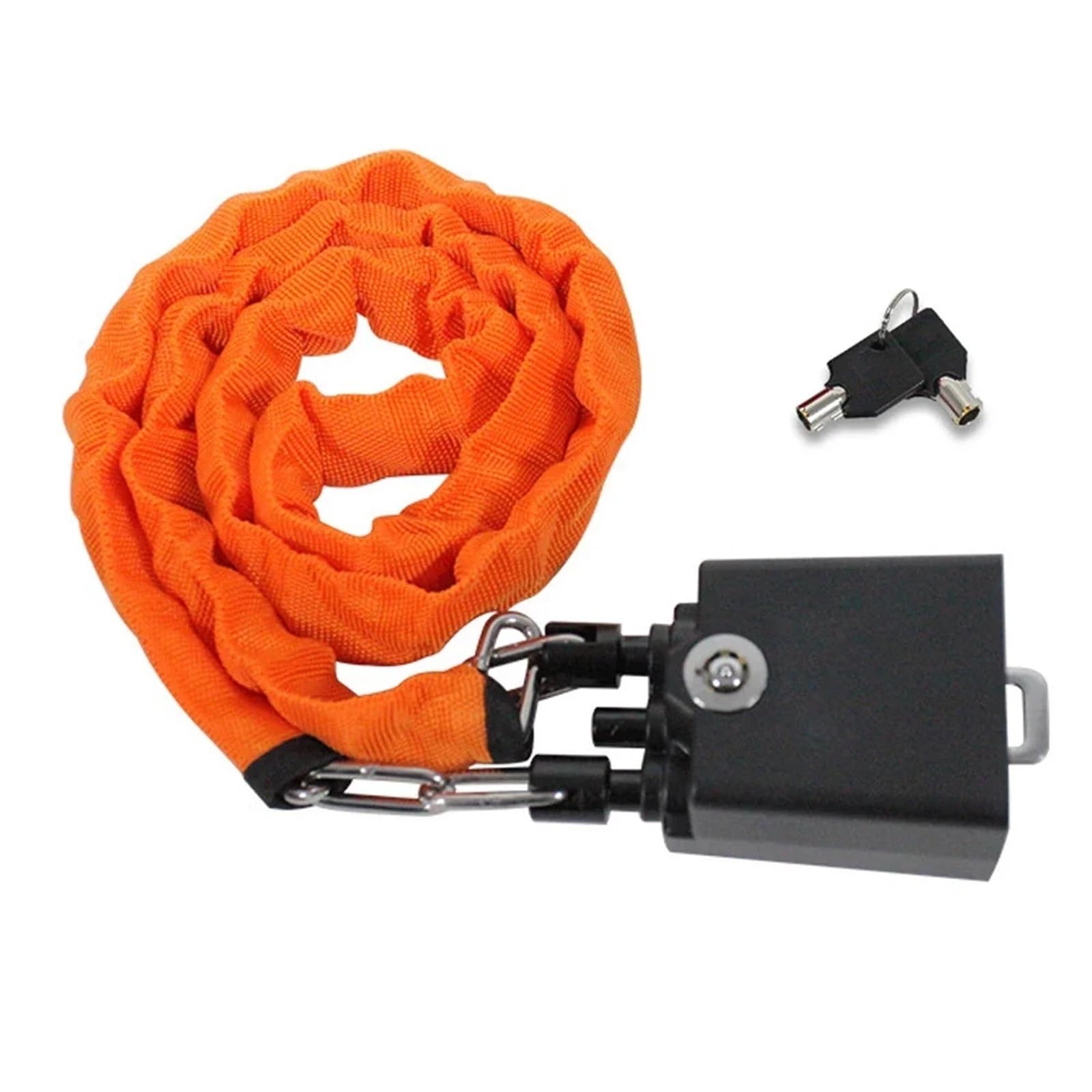 Car Steering Wheel Lock Seat Belt Lock, Car Steering Wheel Lock with Seat Belt Buckles Universal Multicolor Truck Vehicle(Orange)