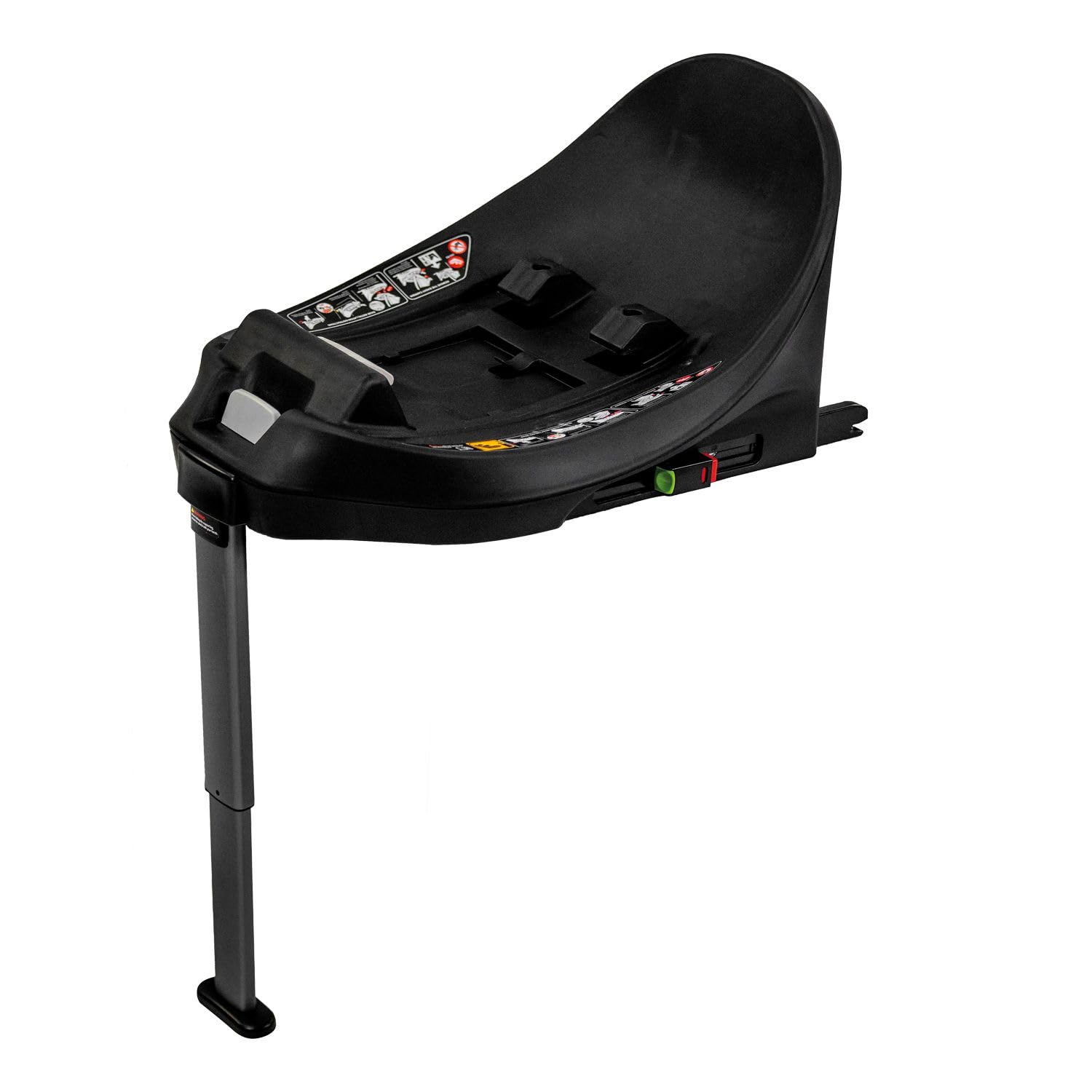 Asalvo FORTIX Base ISOFIX, Sistema de Silla Coche, fácil instalación, cumple con el estándar i-Size, 87 cm, Base Isofix Fortix Negra