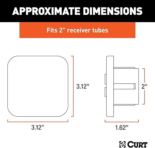 Miniatura 2 de Cubierta del tubo de enganche de goma Curt 22272