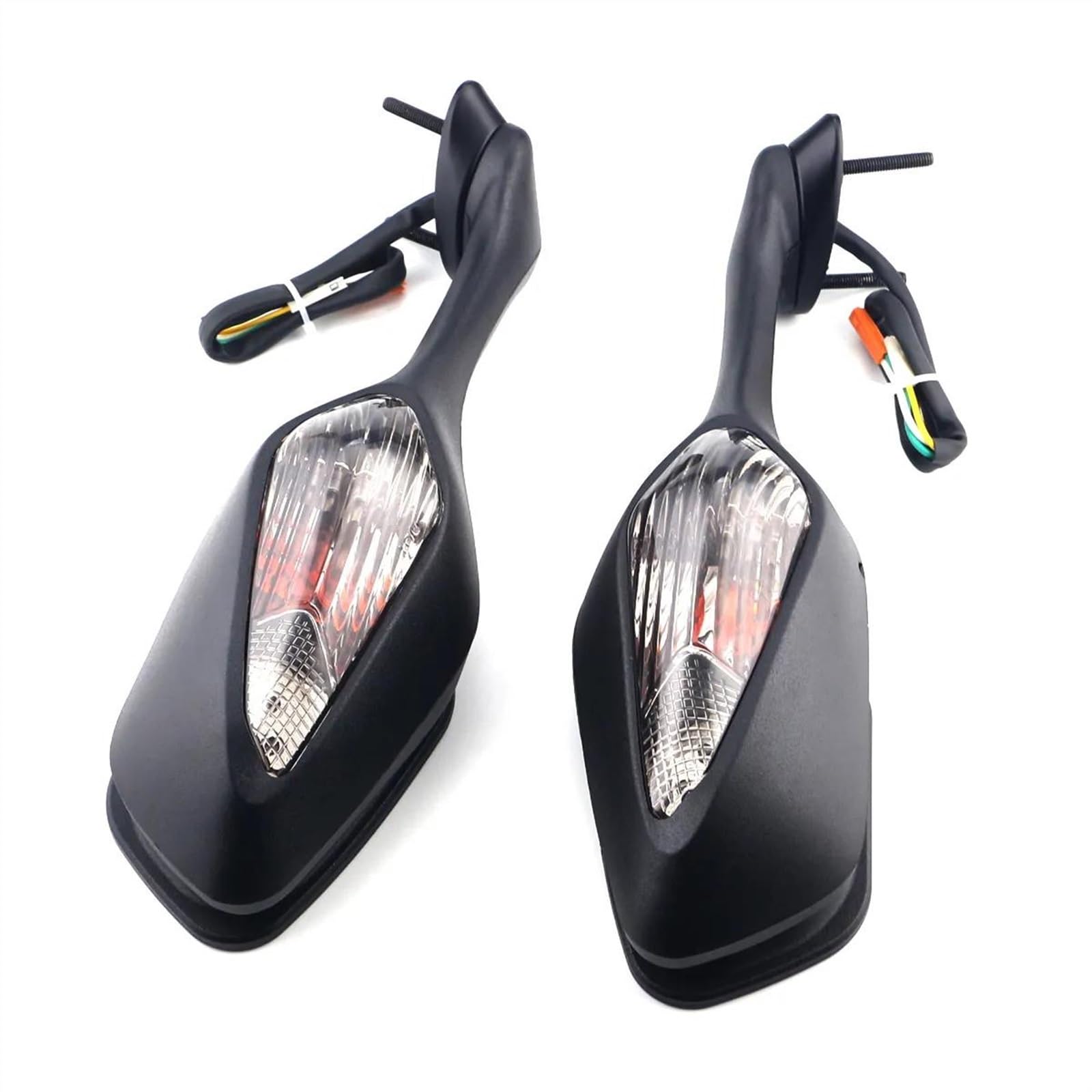 Außenzubehör Rückspiegel Mit Blinkerlicht LED 2009 2010–2012 2013 2014 2015 Für CBR1000RR 2008–2016/VFR1200(Clear Lens)