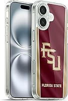 Vista 18 de Oficial Universidad Estatal de Florida FSU Soft Gel Case para iPhone de Apple 7 Plus/iPhone 8 Plus, Banner